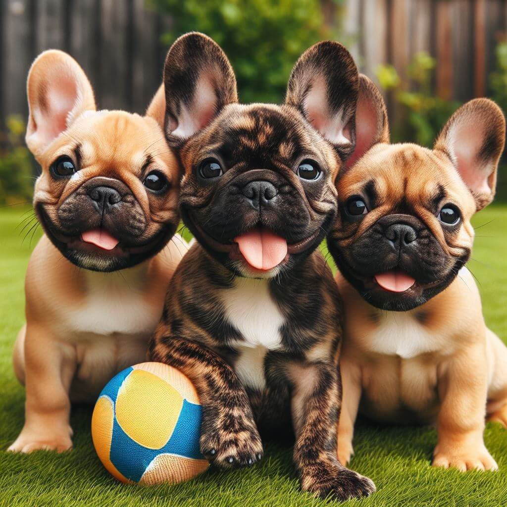 Exotic French Bulldogs Playful and Affectionate Nature