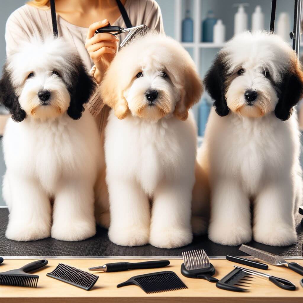 Pyredoodle Puppies  Grooming