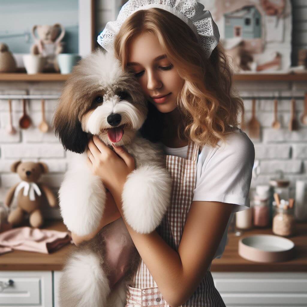 Toy Aussiedoodle Dog Care Taker