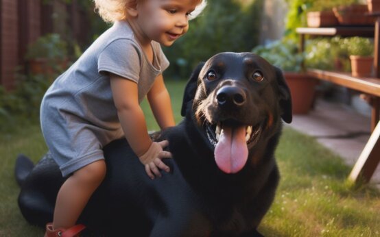 Black Lab Mixed with Boberman