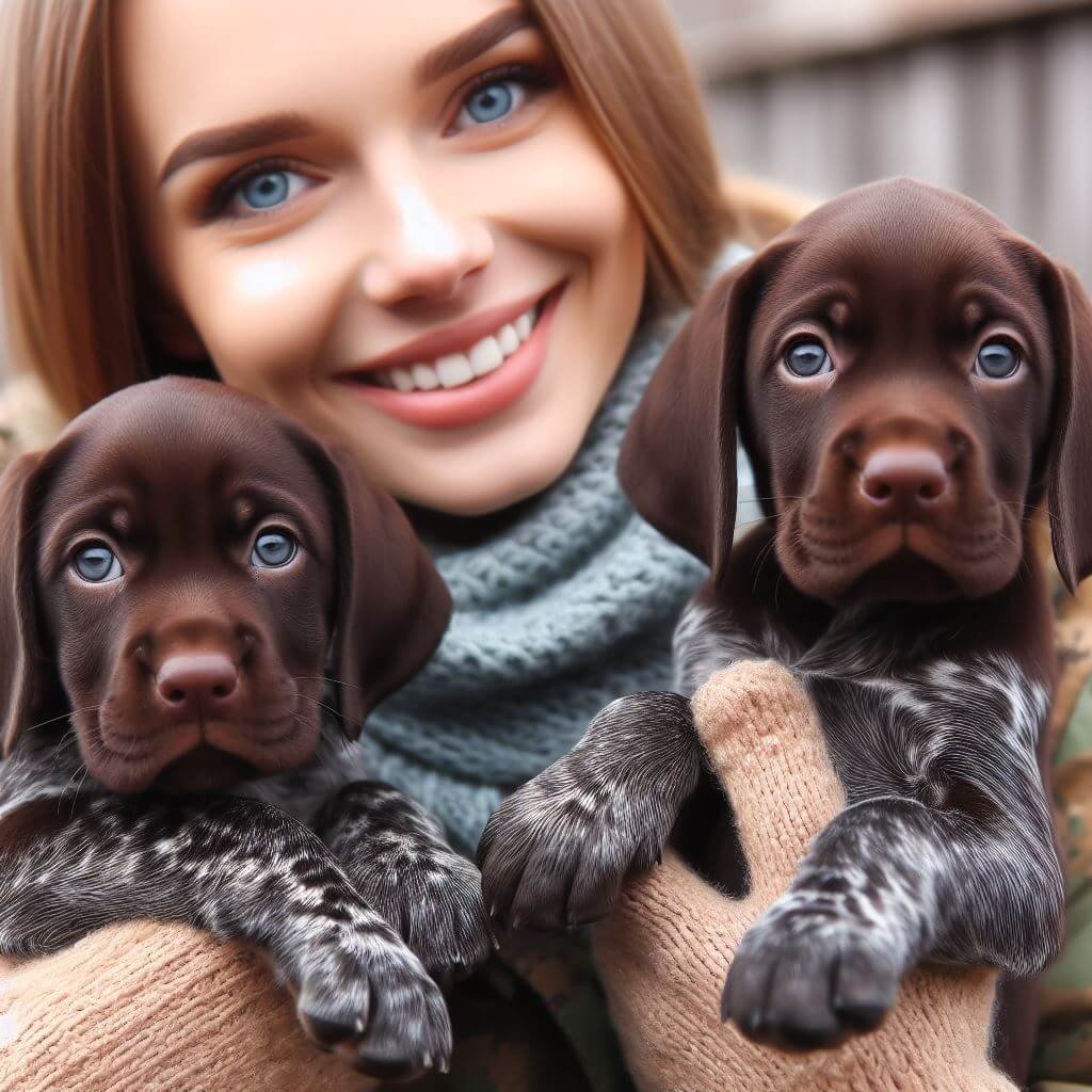 German Shorthaired Pointer Puppies Caretaker