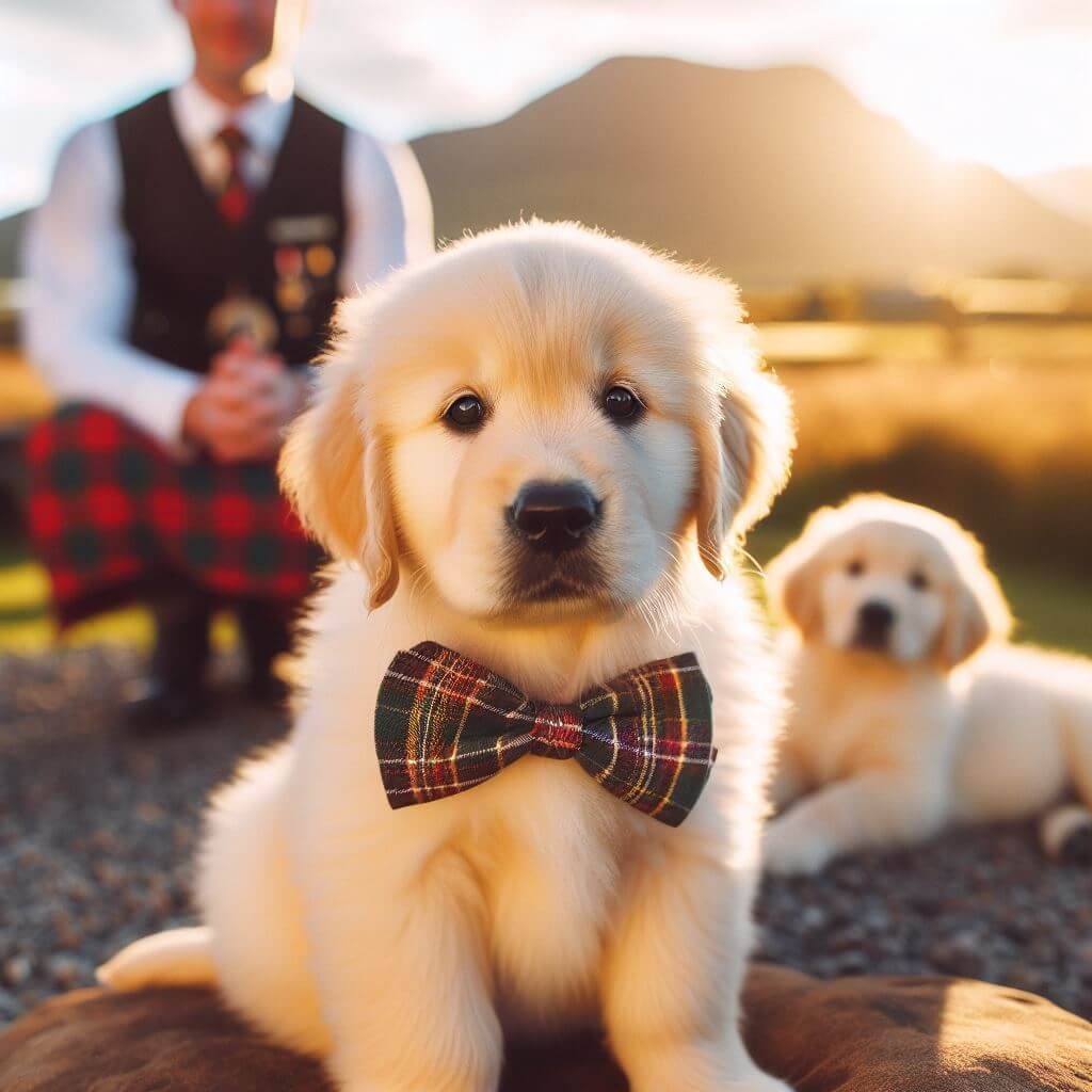Golden Retriever Puppies Scotland Caretaker